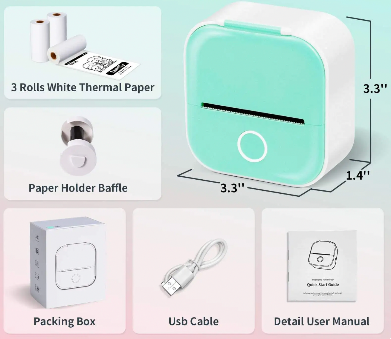 PrintMate | Bluetooth Label Printer